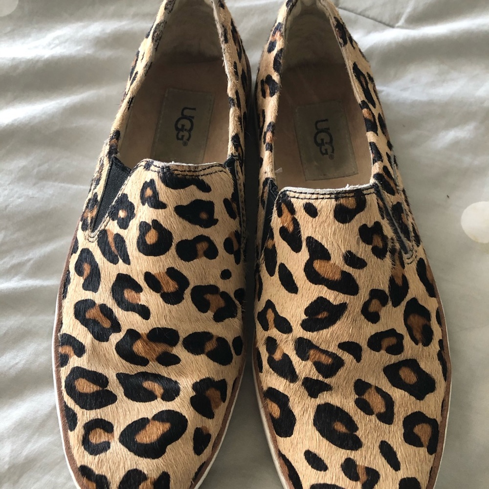 Ugg calf print slip on